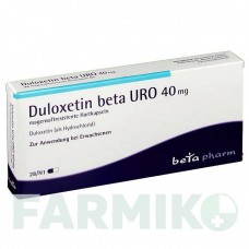 ДУЛОКСЕТИН (DULOXETIN) 40 мг капсулы 28 шт - Дулоксетин BETAPHARM