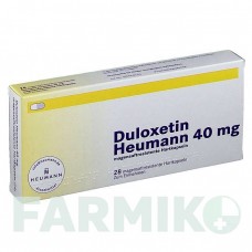 ДУЛОКСЕТИН (DULOXETIN) 40 мг капсулы 28 шт - Дулоксетин HEUMANN PHARMA
