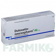 ДУЛОКСЕТИН (DULOXETIN) 40 мг капсулы 56 шт - Дулоксетин NEURAXPHARM