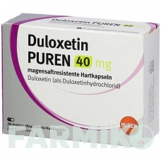 ДУЛОКСЕТИН (DULOXETIN) 40 мг капсулы 28 шт - Дулоксетин PUREN PHARMA