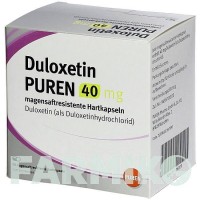 ДУЛОКСЕТИН (DULOXETIN) 40 мг капсулы 98 шт - Дулоксетин PUREN PHARMA