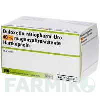 ДУЛОКСЕТИН (DULOXETIN) 40 мг капсулы 100 шт - Дулоксетин RATIOPHARM