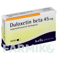 ДУЛОКСЕТИН (DULOXETIN) 45 мг капсулы 28 шт - Дулоксетин BETAPHARM