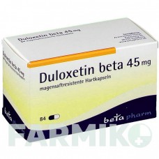 ДУЛОКСЕТИН (DULOXETIN) 45 мг капсулы 84 шт - Дулоксетин BETAPHARM