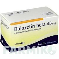 ДУЛОКСЕТИН (DULOXETIN) 45 мг капсули 98 шт - Дулоксетин BETAPHARM