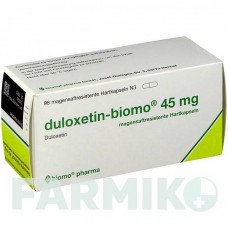 ДУЛОКСЕТИН (DULOXETIN) 45 мг капсулы 84 шт - Дулоксетин BIOMO PHARMA