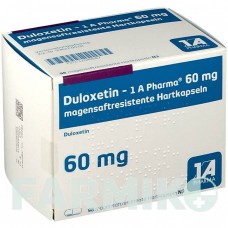ДУЛОКСЕТИН (DULOXETIN) 60 мг капсулы 98 шт - Дулоксетин 1 A PHARMA