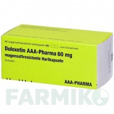 ДУЛОКСЕТИН (DULOXETIN) 60 мг капсулы 98 шт - Дулоксетин AAA - PHARMA