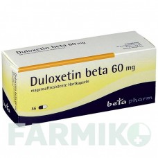 ДУЛОКСЕТИН (DULOXETIN) 60 мг капсулы 56 шт - Дулоксетин BETAPHARM