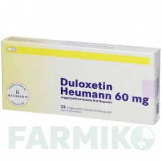 ДУЛОКСЕТИН (DULOXETIN) 60 мг капсулы 28 шт - Дулоксетин HEUMANN PHARMA