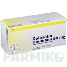 ДУЛОКСЕТИН (DULOXETIN) 60 мг капсулы 56 шт - Дулоксетин HEUMANN PHARMA