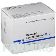 ДУЛОКСЕТИН (DULOXETIN) 60 мг капсулы 98 шт - Дулоксетин NEURAXPHARM