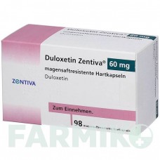 ДУЛОКСЕТИН (DULOXETIN) 60 мг капсулы 98 шт - Дулоксетин ORIFARM