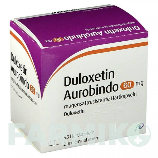 ДУЛОКСЕТИН (DULOXETIN) 60 мг капсулы 98 шт - Дулоксетин PUREN PHARMA