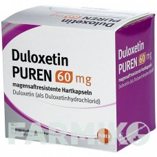 ДУЛОКСЕТИН (DULOXETIN) 60 мг капсулы 98 шт - Дулоксетин PUREN PHARMA