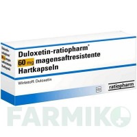 ДУЛОКСЕТИН (DULOXETIN) 60 мг капсули 28 шт - Дулоксетин RATIOPHARM