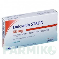 ДУЛОКСЕТИН (DULOXETIN) 60 мг капсулы 28 шт - Дулоксетин STADAPHARM