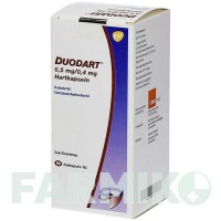 ДУОДАРТ (DUODART) 0,5 мг/0,4 мг капсули 90 шт - Тамсулозин, Дутастерид EMRA-MED