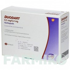 ДУОДАРТ (DUODART) 0,5 мг/0,4 мг капсулы 90 шт - Тамсулозин, Дутастерид EURIMPHARM