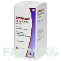 ДУОДАРТ (DUODART) 0,5 мг/0,4 мг капсули 90 шт - Тамсулозин, Дутастерид GLAXOSMITHKLINE