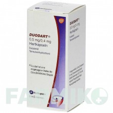 ДУОДАРТ (DUODART) 0,5 мг/0,4 мг капсулы 30 шт - Тамсулозин, Дутастерид KOHLPHARMA