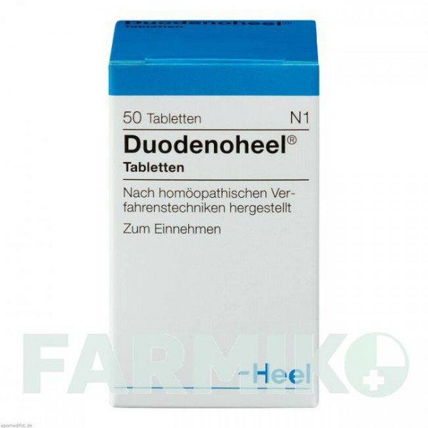 ДУОДЕНОХЕЛЬ (DUODENOHEEL) таблетки 50 шт - Гомеопатія BIOLOGISCHE HEILMITTEL HEEL