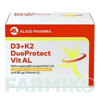 ДУОПРОТЕКТ (DUOPROTECT) 2000 МО/80 мкг капсули 90 шт - Активні речовини ALIUD PHARMA