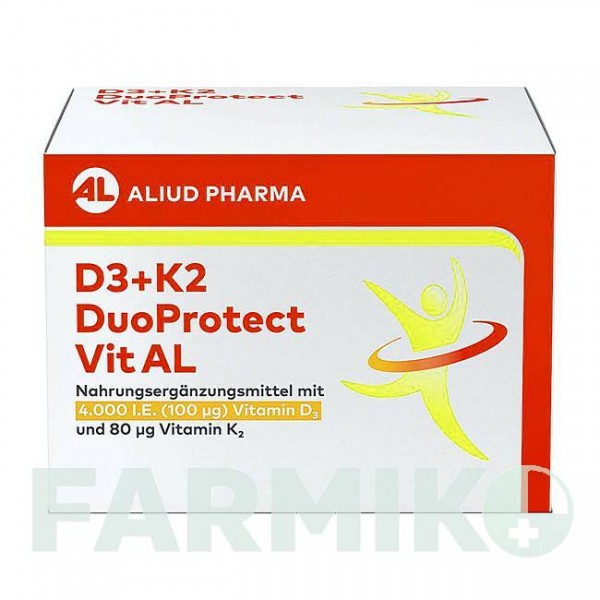 ДУОПРОТЕКТ (DUOPROTECT) 4000 МЕ/80 мкг капсулы 90 шт - Активные вещества ALIUD PHARMA