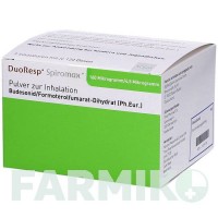 ДУОРЕСП (DUORESP) 160 мкг/4,5 мкг 3 х 120 доз порошок 3 шт - Формотерол, Будесонід DOCPHARM