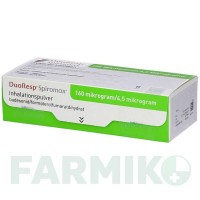 ДУОРЕСП (DUORESP) 160 мкг/4,5 мкг/доза 1 х 120 доз порошок 1 шт - Формотерол, Будесонид KOHLPHARMA