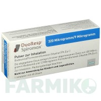ДУОРЕСП (DUORESP) 320 мкг/9 мкг/доза 1 х 60 доз порошок 1 шт - Формотерол, Будесонід TEVA