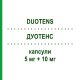 ДУОТЕНС (DUOTENS) 5 мг + 10 мг капсулы 30 шт - Рамиприл, Амлодипин SPA (SOC.PRO.ANTIBIOTICI)