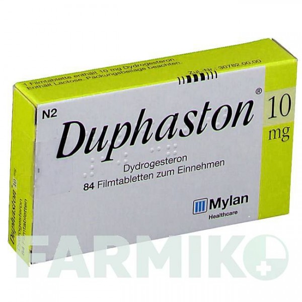 ДУФАСТОН (DUPHASTON) 10 мг таблетки 84 шт - Дидрогестерон VIATRIS