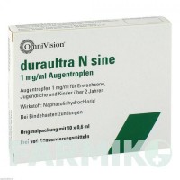 ДУРАУЛЬТРА (DURAULTRA) капли 10x0,6 мл - Нафазолин OMNIVISION