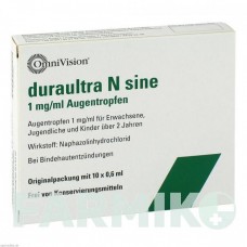 ДУРАУЛЬТРА (DURAULTRA) капли 10x0,6 мл - Нафазолин OMNIVISION