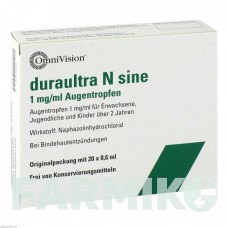 ДУРАУЛЬТРА (DURAULTRA) капли 20x0,6 мл - Нафазолин OMNIVISION