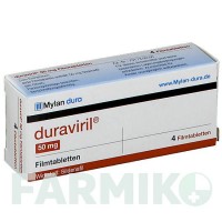 ДУРАВИРИЛ (DURAVIRIL) 50 мг таблетки 4 шт - Силденафил VIATRIS