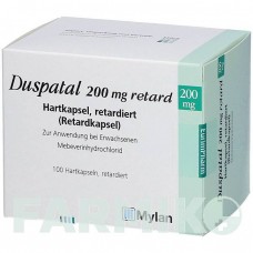 ДУСПАТАЛ (DUSPATAL) 200 мг капсулы 90 шт - Мебеверин EURIMPHARM