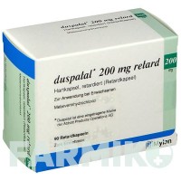 ДУСПАТАЛ (DUSPATAL) 200 мг капсули 90 шт - Мебеверин KOHLPHARMA