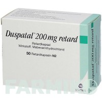 ДУСПАТАЛ (DUSPATAL) 200 мг капсулы 50 шт - Мебеверин VIATRIS