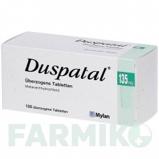 ДУСПАТАЛ (DUSPATAL) таблетки 100 шт - Мебеверин ORIFARM