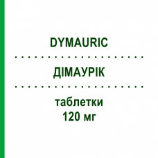ДІМАУРІК (DYMAURIC) 120 мг таблетки 28 шт - Фебуксостат DYMALIFE PHARMACEUTICAL