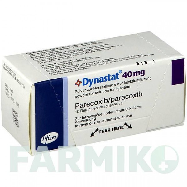 ДИНАСТАТ (DYNASTAT) 40 мг порошок 10 шт - Парекоксиб PFIZER