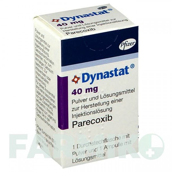 ДИНАСТАТ (DYNASTAT) 40 мг порошок 1 шт - Парекоксиб PFIZER