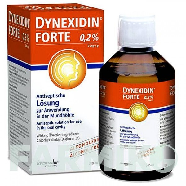 ДІНЕКСИДИН (DYNEXIDIN) 0,2% розчин 300 мл - Хлоргексидин CHEMISCHE FABRIK KREUSSLER