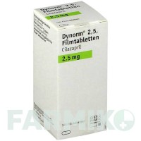 ДИНОРМ (DYNORM) 2,5 таблетки 100 шт - Цилазаприл CHEPLAPHARM
