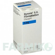 ДИНОРМ (DYNORM) 5,0 таблетки 100 шт - Цилазаприл CHEPLAPHARM