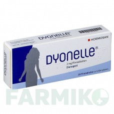 ДІОНЕЛЛЬ (DYONELLE) 2 мг таблетки 28 шт - Дієногест HORMOSAN PHARMA