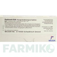 ДИСКРАЗИТ (DYSKRASIT) D 20 ампули 8x1 мл - Гомеопатія WELEDA