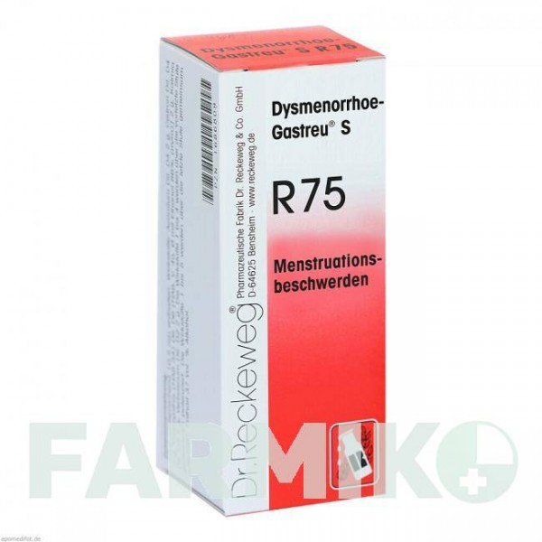 ДИСМЕНОРЕЯ (DYSMENORRHOE) смесь 50 мл - Гомеопатия DR.RECKEWEG